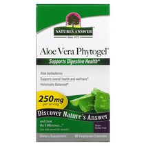 네이처스앤서 알로에베라 파이토겔 250mg 90정 베지캡슐 규산칼슘 말토덱스트린 Aloe Vera calcium silicate maltodextrin, 1개, 기본