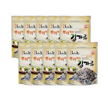 광천해저김 뿌려먹는김가루 70g 10봉, 10개