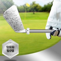 연습용 숏아이언 골프 스윙연습기 리얼스윙 자세 연습 연습채 비거리 향상 스틱, 1개