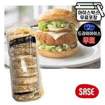 사세 빵가루 리얼 새우패티 650g 새우버거패티, 사세 빵가루리얼새우패티 650g(드라이아이스)