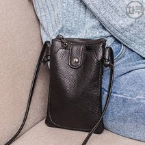 소가죽 미니 크로스백