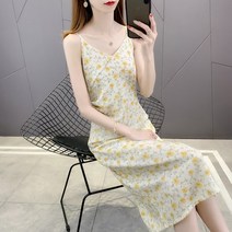 뷔에스트원피스 여자 여름 민소매 여성 하객룩 끈나시 롱 레이어드 원피스 바캉스룩