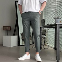 치트키 랜디 린넨스판 슬림 팬츠