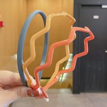 머리띠 여자 머리띠 왕홍 고급감 고두개골 백합 외출 선녀 삼계 초선현 얼굴 작은 머리띠 머리 장식