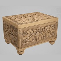 3d 모델 stl 파일 나무 보석 상자 모델 2 cnc 라우터 조각 지원 zbrush artcam aspire cut3d에 대한 릴리프, sp237-0491