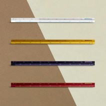 펜코 알루미늄 삼각 스케일자 15cm 2. Gold