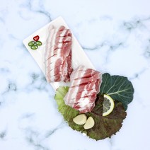 국내산 무항생제 한돈 돼지고기 냉장 벌집삼겹살 300g