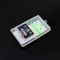 ₢sun/ ₡ 막대형전자캐미 간편수심측정기 방울형전자캐미 강력양핀도래 도래 수심층측정, it● 도도 환 전자 케미 막대형 벌크 8SET 그린, ▶GET◀