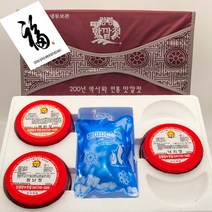 [강경장수젓갈] 강경전통맛깔젓 3종선물세트 2호 총1.5kg(젓갈쌈장+낙지젓+오징어젓 각500g씩), 1