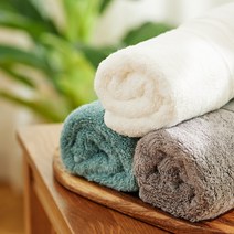 비오 프리미엄 뱀부 타월 호텔식 수건 200g 3장, 민트블루 3장