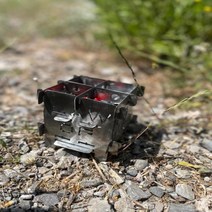 미니화목난로 캠핑스토브 자연의 법칙 스포츠 퀵 셋업 화실 밥솥 소 캠핑 장작 난로 장작, 없음