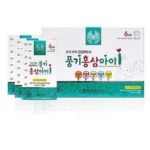 풍기인삼농협 홍삼아이 1개월치 짜먹는홍삼 키즈 어린이홍삼4세-13세 면역력강화 새해 설명절 선물세트, 15ml, 30포
