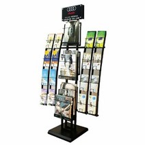브랜드없음 삼화 철제 카다로그스탠드 규격 CS-229NB 1열 6단