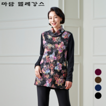 마담엘레강스 마담엘레강스 윈터 플로라 기모 블라우스 K224BL03