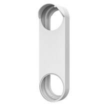 차밍 도어벨 Silicone Doorbell Skin Case Replacement Waterproof Drop-proof Cover for Google Nest Door, 05 White