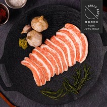 [데일리이츠] 돼지 특수부위 항정살 구이용 200g 10팩, 없음