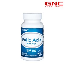GNC 엽산 400 (100정) (48043), 상세설명 참조, 없음, 상세참조