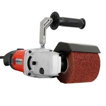 전기 녹제거기 금속 스텐 폴리싱 녹제거 기계 휴대용, (2800W ) +드로잉 휠 1개