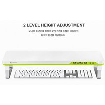 큐밸리 ZIGNUM DESK F1다기능 모니터 받침대 색상랜덤, 단품