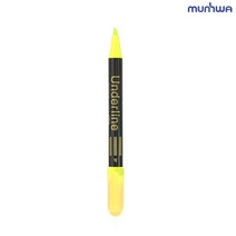 ★JOONA◆ 4MM 노란색 형광펜 6개입 야광펜 두꺼운형광펜 형광팬
