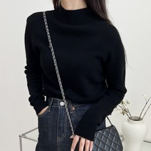 그레이스153 호주산 메리노 울 100 반목 니트 홀가먼트 프리미엄 고퀄리티 하프넥 풀오버