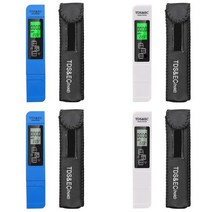 멀티미터 조도측정 가정에서손쉽게 검진기 TDS EC 테스터 미터 3 in 1 수질 테스트, blue with blacklight