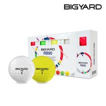 넥센 빅야드 RB90 크리스탈 골프공 12구/MIX 2피스, F