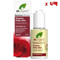 Dr. Organic 닥터오가닉 로즈 오또 페이셜 세럼 35ml 4팩
