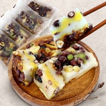 영양떡 영양 찰떡 개별포장 떡 1kg (주문즉시제조) 더떡집 간식 아침 식사대용, 1개