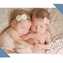홀리졸리 미국 진주 아기 신생아 헤어밴드 U02