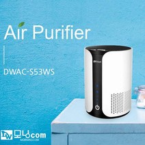 (제닉스전자) 대웅모닝컴 탁상용 미니 공기청정기 DWAC-S53WS