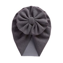 빅사이즈모자 대두모자 베이비 햇 패션 솔리드 컬러 빅 Bowknot Beanie Hat 소프트 Pashmina Turban 보닛 신생아 사진 소품