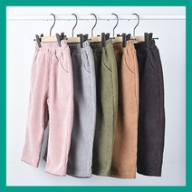 ForJ 아기 유아 골덴 바지