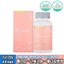 Mg 리얼 마그네슘 비타민D 120정 비타민B 에너지생성 스테아린산마그네슘 햇빛비타민