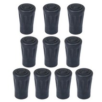 아이젠 등산용 도시형 워킹 스틱 팁 10 개 미끄럼 방지 고무 지팡이 하이킹 보호대 그립 포장 트레일 지형, 중국, 직사각형 머리