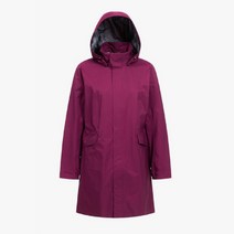 코오롱스포츠 여성 PERTEX 긴기장 방수 3L 자켓 퍼플 아웃도어 일상 겸용 벤틸레이션 후드 탈부착 점퍼 JKJJS20122PUR
