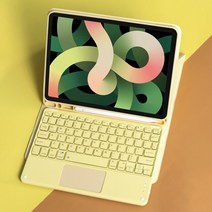 아이패드 호완 무선키보드 IPad Air 4 케이스 용 연필 케이스 Air 5 iPad Pro 11 케이스 무선 마우스 Magic for IPad 9 세대 케이스, 06. iPad 9.7 5th 6th Gen, 07. Yellow D