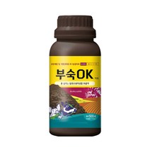 부숙ok 500ml 퇴비 부숙 발효제 촉진제 퇴비제조용미생물 유기물 축사 악취제거 거름만들기