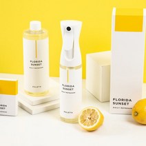 파레타 프리미엄 섬유탈취제 섬유향수 룸스프레이 데일리리프레셔 플로디다 선셋정가 본품 300ml 리필 500ml, 플로디다 선셋_본품 300ml