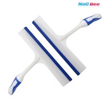 NaOBee 차량 유리 물기 제거 T자형 스크래퍼 2개, T자형 물기제거 스크래퍼 2개