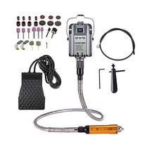 보토어 1200W 플렉스 샤프트 그라인더 회전 공구 전동 걸이 카버 정회전 및 역회전 금속 가공 보석 수리 키트 풋 페달 컨트롤 금속 플렉서블 샤프트 스페어 내부 샤프트