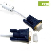 (NEXI) 고급형 RGB케이블 2M ~ 50M 128실드 AWM2919인증 EMI필터, 15m[NX94]
