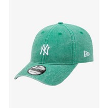 NEW ERA 무료반품 워싱 뉴욕 양키스 언스트럭쳐 볼캡 그린 920 UNST WASHING NEYYAN GRN 13549201