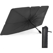 Car Front Windshield Sun Shade Umbrella Heat Foldable Cover Scereen Protector, 1개, 한 가지 색