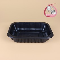 실링용기 19154 분식 반찬 포장용기 블랙 600개