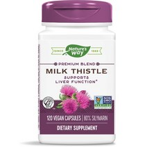 네이쳐스웨이 밀크 시슬 비건 캡슐, 1개, 120개입