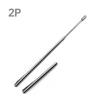 2P 50cm 5단 안테나 펜형 지시봉 수업 교구 연설 프레젠 포인터 지휘봉 강사 교사 시력검사 검사용