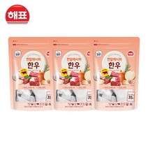 [해표] 한알레시피 한우 80g, 3개입