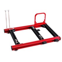 PC 케이스 diy 미니 오픈 알루미늄 합금 프레임 itx m-atx atx 컴퓨터, red-itx