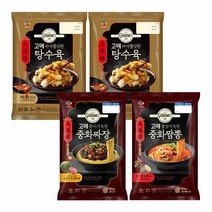 CJ 고메 바삭쫄깃한 탕수육 450g x 2팩 고메 중화짜장 760g 1팩 고메 중화짬뽕 652g 1팩, 없음